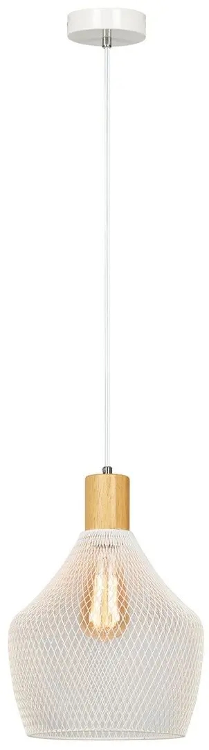 Lampa suspendata Tempo Kondela Kolen (White/Natural)