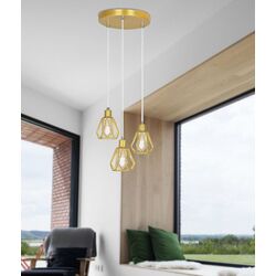 Подвесной светильник Tempo Kondela Okira Tip 1 (Gold) Thumb