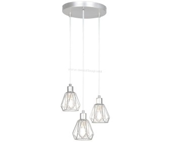 Lampa suspendata Tempo Kondela Okira Tip 1 (Silver)