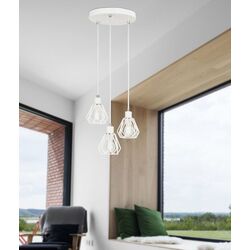 Lampa suspendata Tempo Kondela Okira Tip 1 (White)