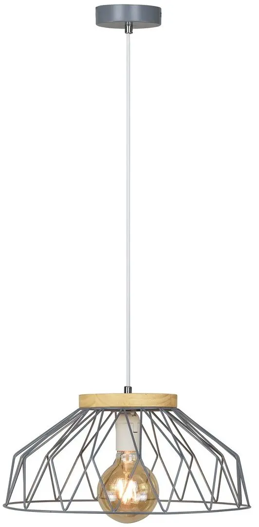 Lampa suspendata Tempo Kondela Trex Tip 2 (Grey/Natural)