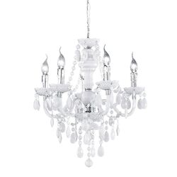 Candelabru Trio Luster R1107-01 (White/Chrome)