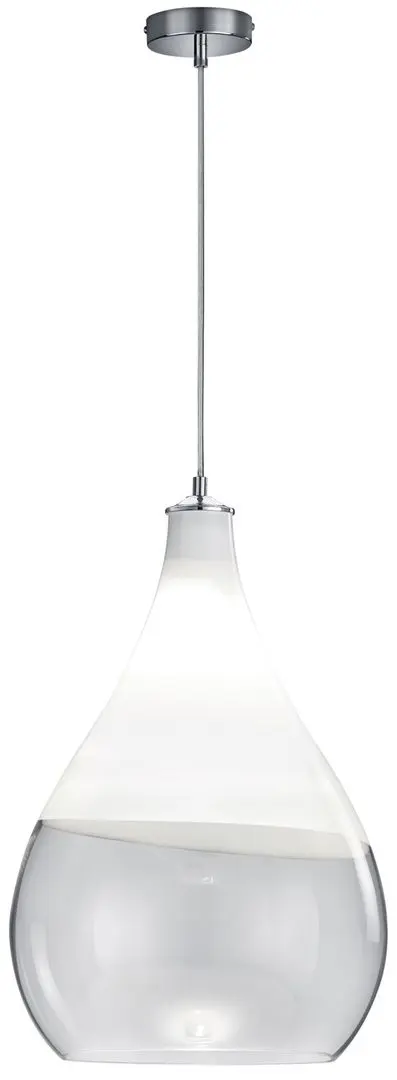 Lampa suspendata Trio Kingston 40W (Chrome/White)