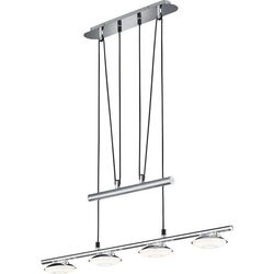 Lampa suspendata Trio Pilatus 375910406 (Chrome/White)