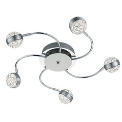 Lustră Trio Portos 671210506 (Chrome)