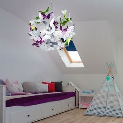 Lampa suspendata Trio Butterfly (Multicolor) Thumb