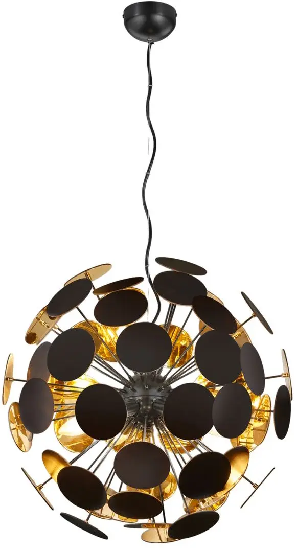 Lampa suspendata Trio Discalgo (Black Matte)