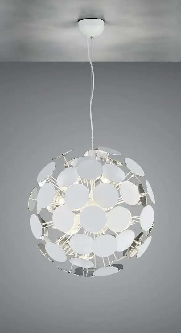 Lampa suspendata Trio Discalgo (White Matte)