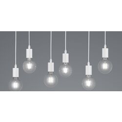 Lampa suspendata Trio Discus (White Matte) Thumb
