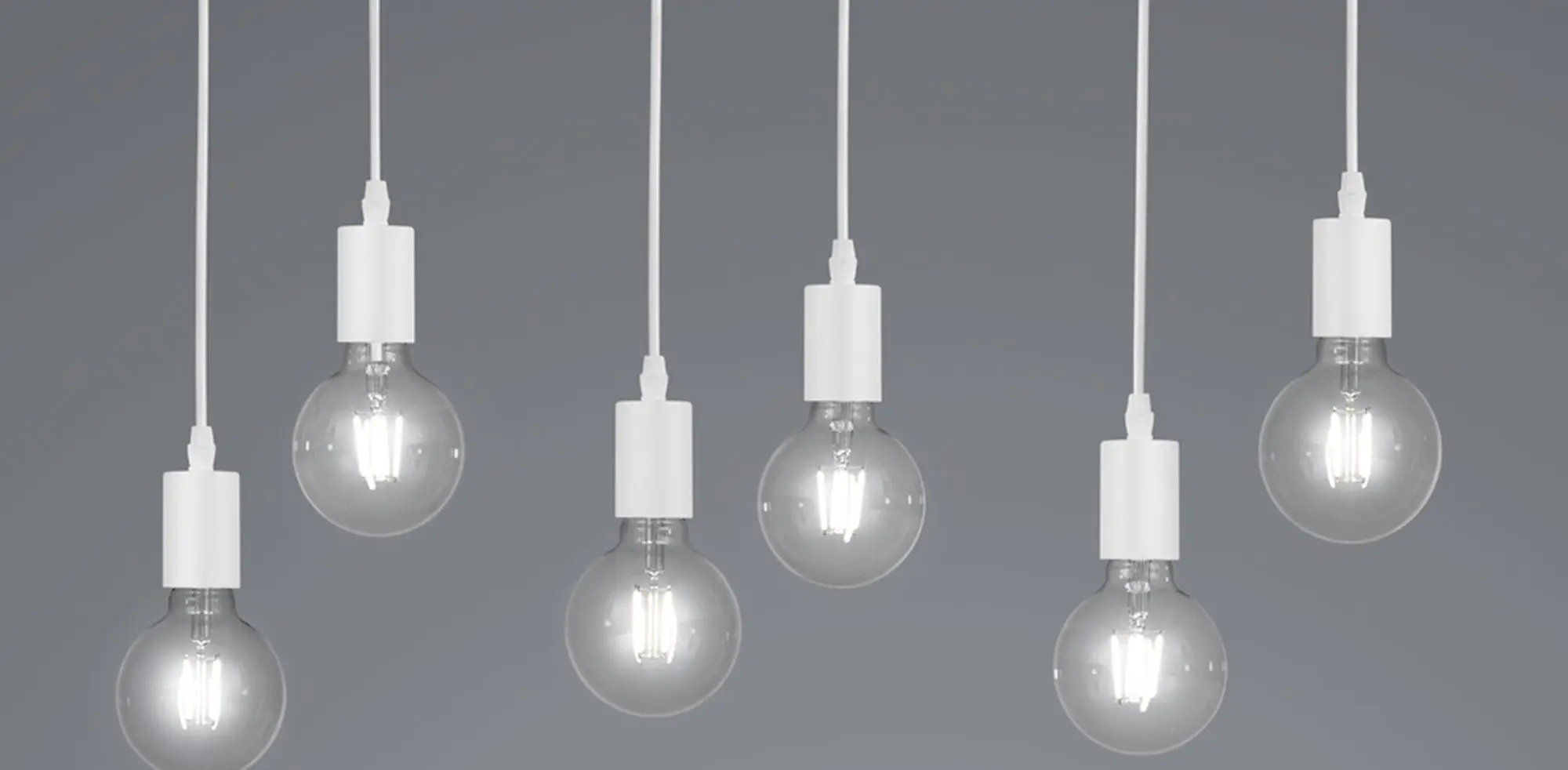 Lampa suspendata Trio Discus (White Matte) - 2