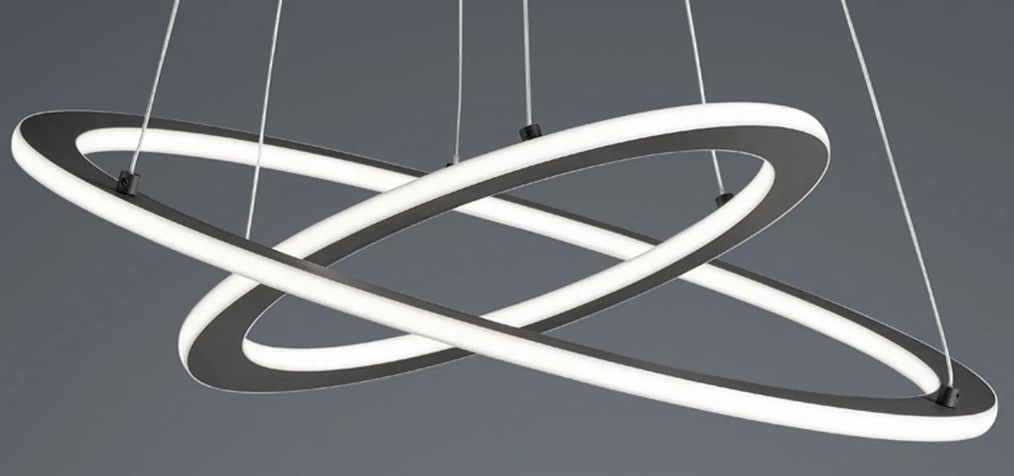 Lampa suspendata Trio Durban (Anthracite)