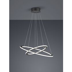 Lampa suspendata Trio Durban (Anthracite) Thumb