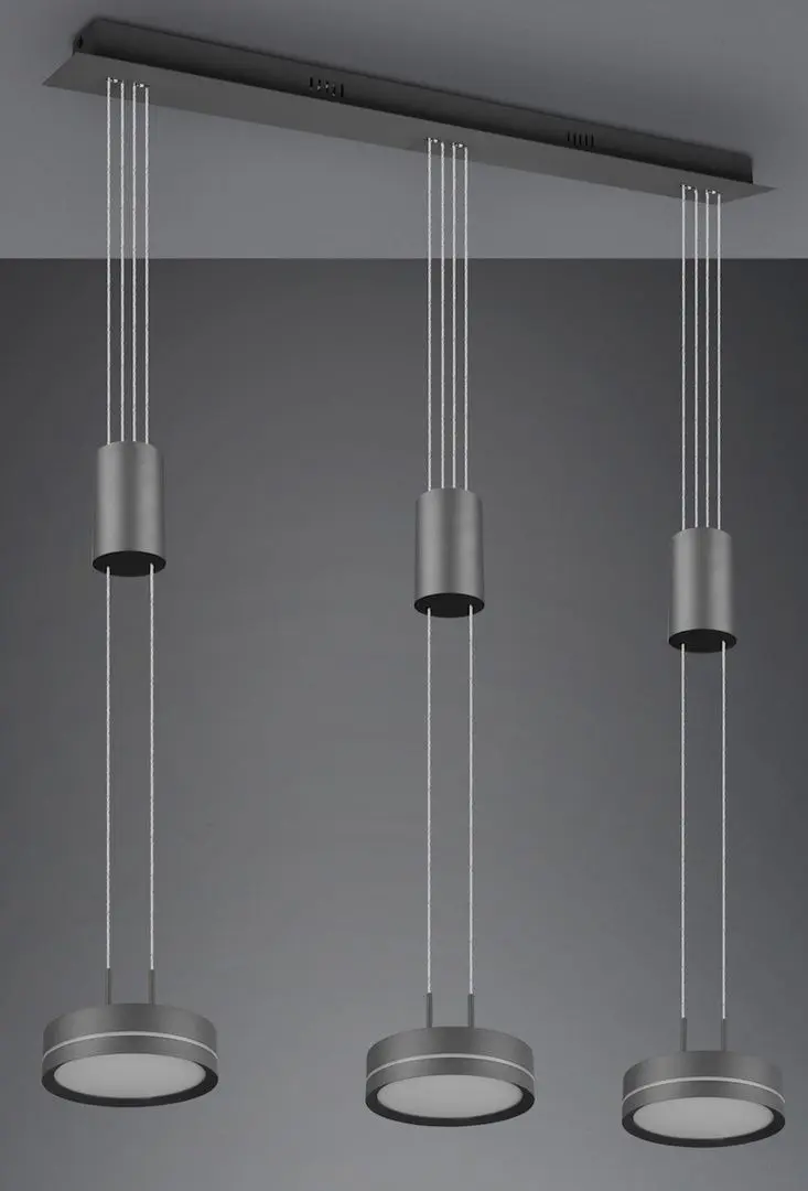 Lampa suspendata Trio Franklin 326510342 (Anthracite)