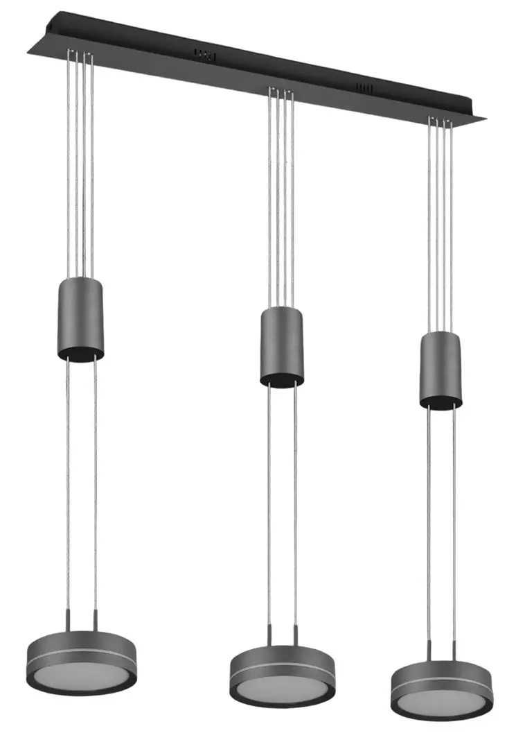 Lampa suspendata Trio Franklin 326510342 (Anthracite)