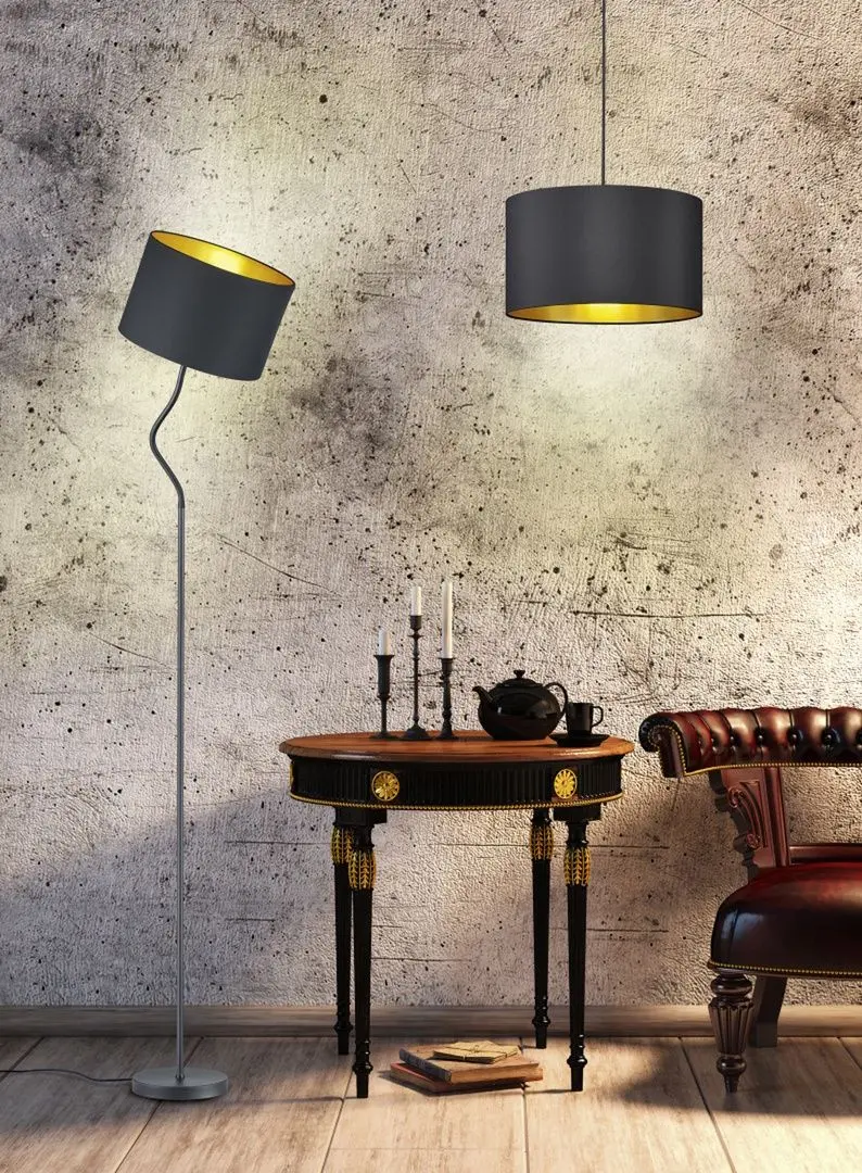 Lampa suspendata Trio Hostel (Black Matte)