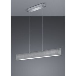 Lampa suspendata Trio Lugano (Chrome/Grey) Thumb