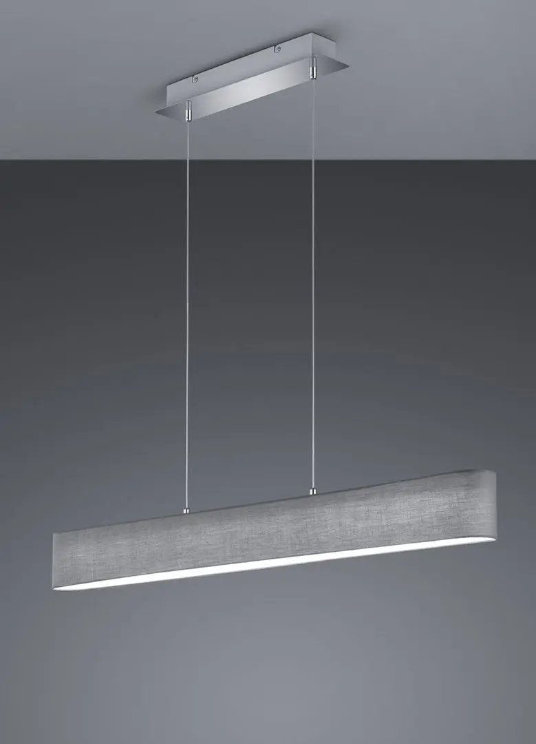Lampa suspendata Trio Lugano (Chrome/Grey)