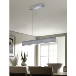 Lampa suspendata Trio Lugano (Chrome/Grey) Thumb