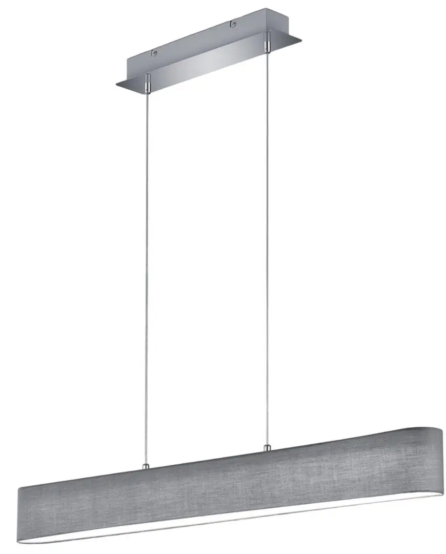 Lampa suspendata Trio Lugano (Chrome/Grey)