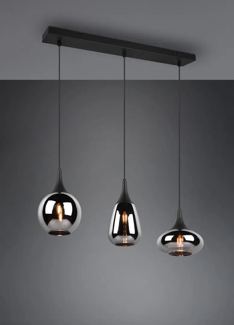 Lampa suspendata Trio Lumina 317000332 (Black) - 2