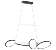 Lampa suspendata Trio Rondo (Black Matte)