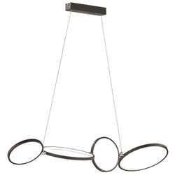 Подвесной светильник Trio Rondo (Black Matte)