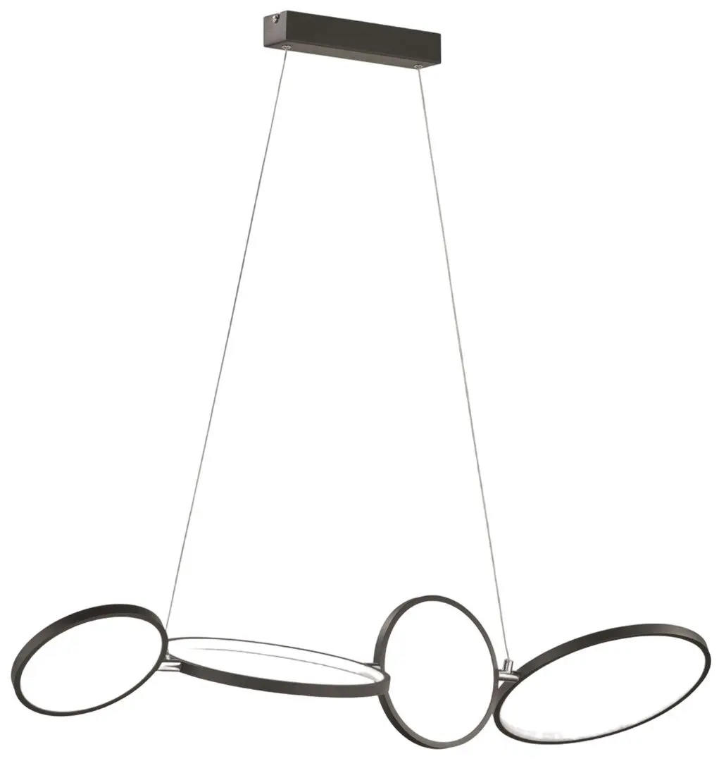 Подвесной светильник Trio Rondo (Black Matte)