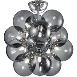 Plafonieră Trio Alicia 607601206 (Chrome/Smoke)