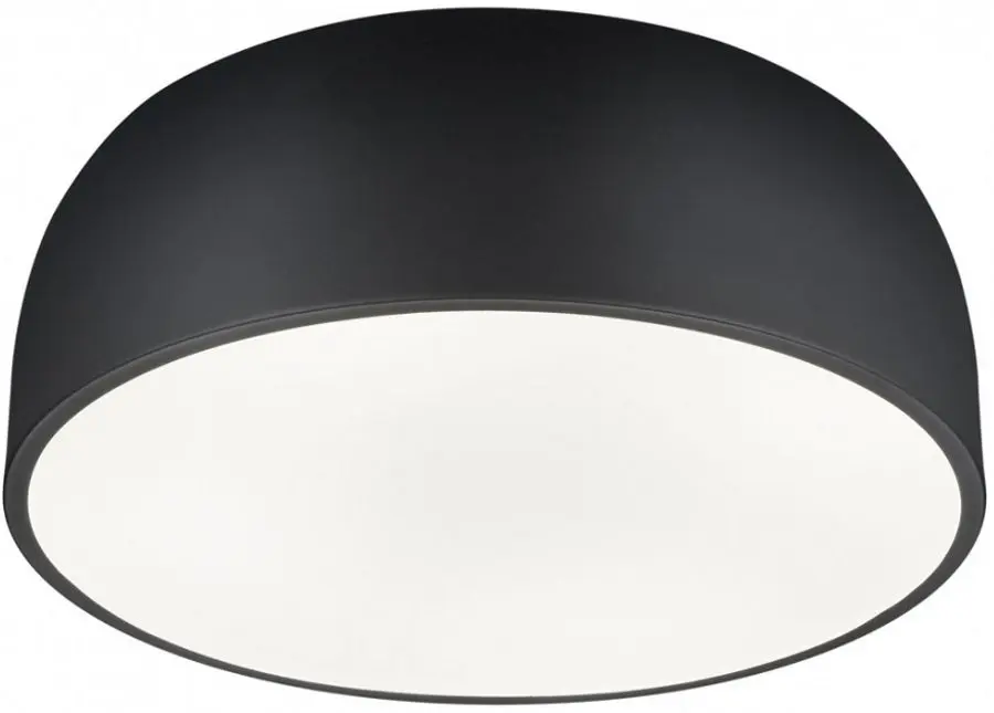 Plafonieră Trio Baron 609800432 (Black Mat)