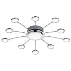 Plafonieră Trio Bodrum 673311106 (Chrome/White)