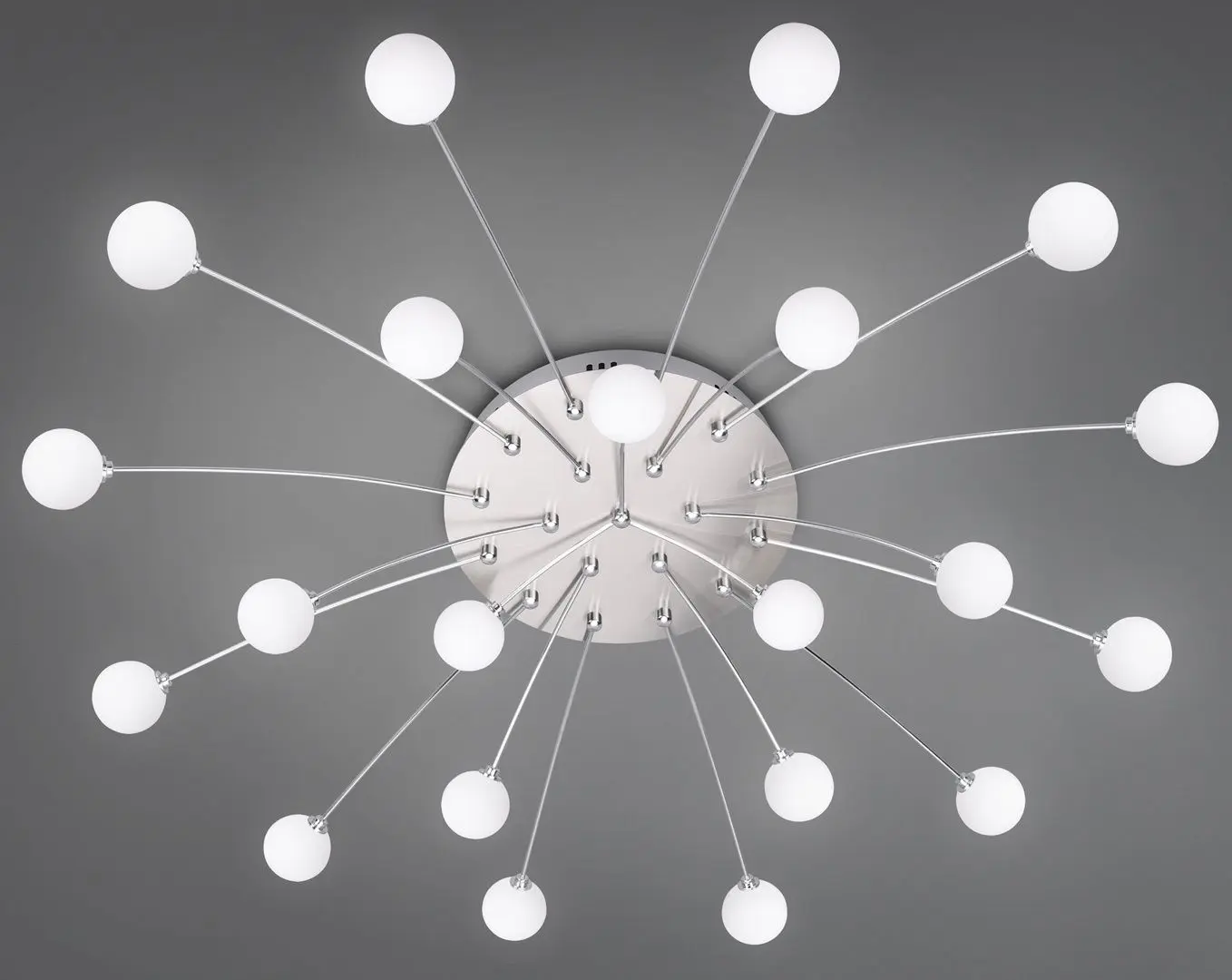 Plafoniera Trio Bullet 641412107 (Nickel Matte)