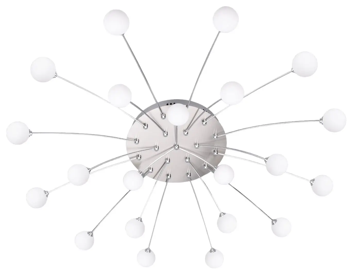 Plafoniera Trio Bullet 641412107 (Nickel Matte)