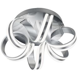 Plafonieră Trio Carrera 625010105 (Brushed Aluminium)
