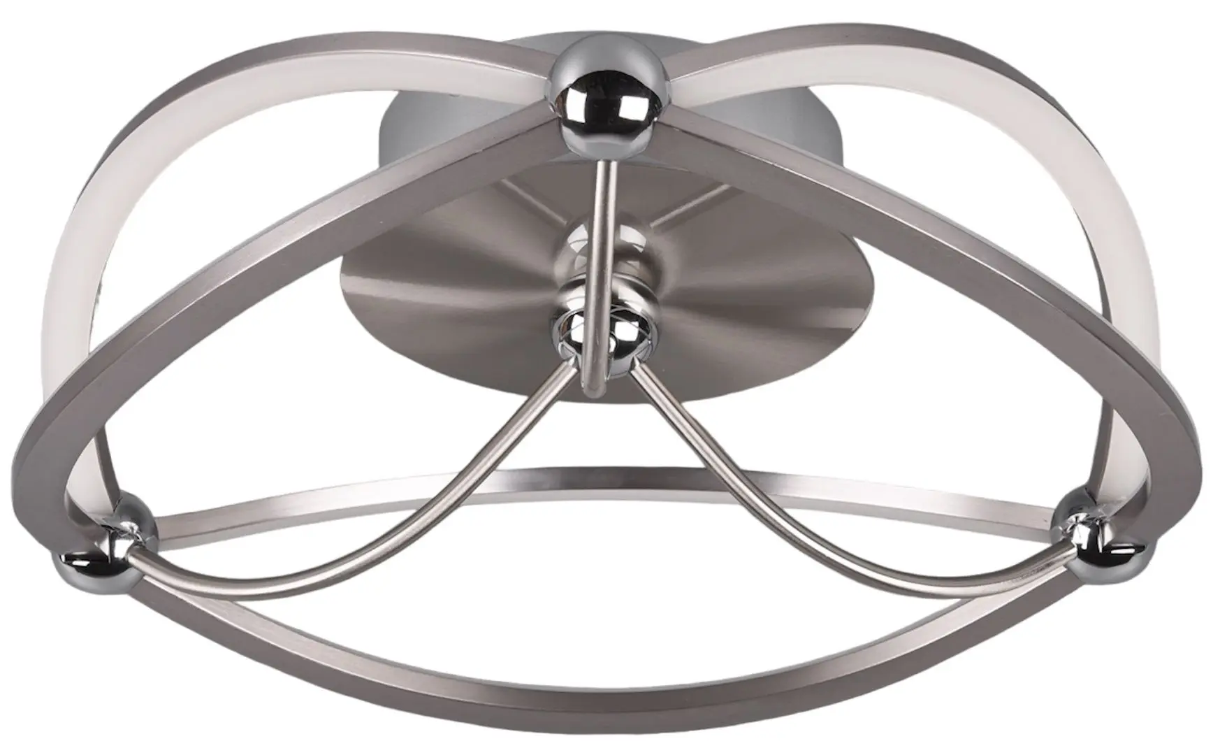 Потолочный светильник Trio Charivari 621210107 (Nickel Matte)