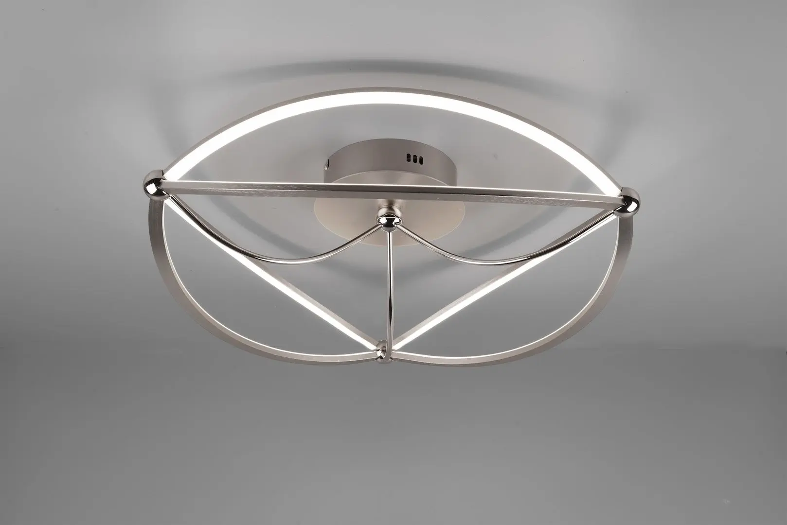 Потолочный светильник Trio Charivari 621290107 (Nickel Matte)