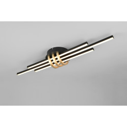 Потолочный светильник Trio Cinto R67873180 (Black/Gold) Thumb