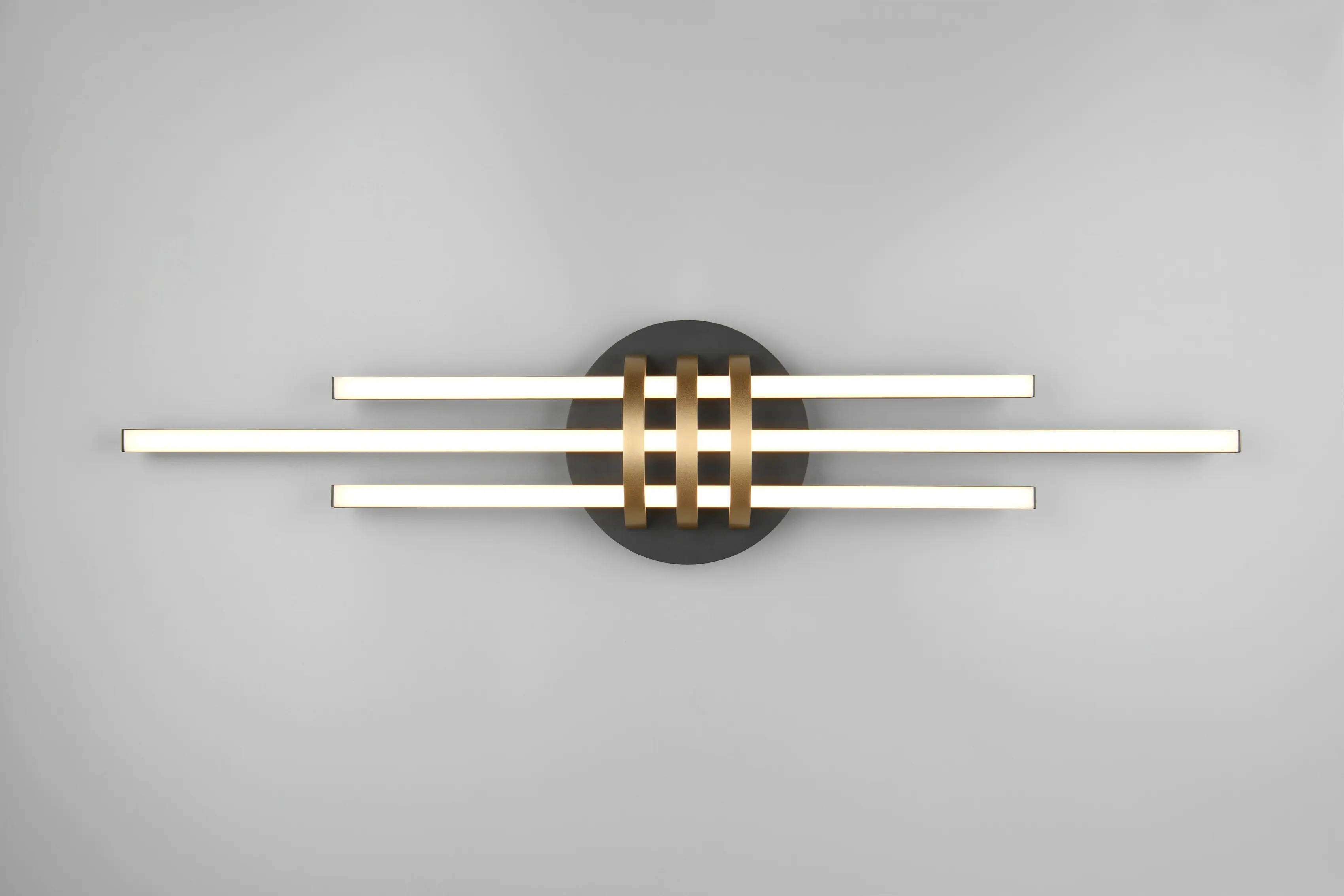 Потолочный светильник Trio Cinto R67873180 (Black/Gold)