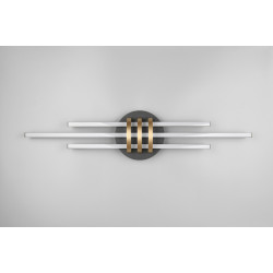 Потолочный светильник Trio Cinto R67873180 (Black/Gold) Thumb