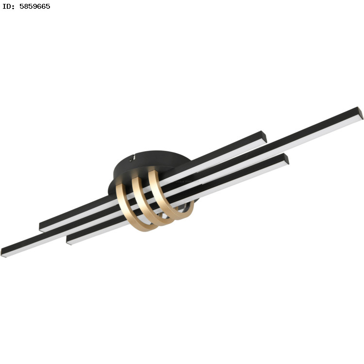 Потолочный светильник Trio Cinto R67873180 (Black/Gold)