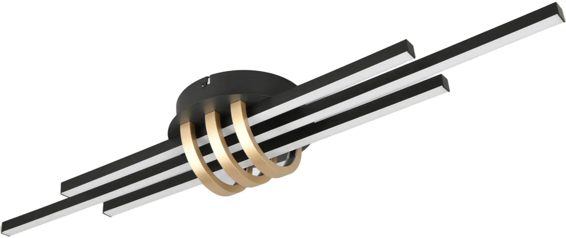 Потолочный светильник Trio Cinto R67873180 (Black/Gold)