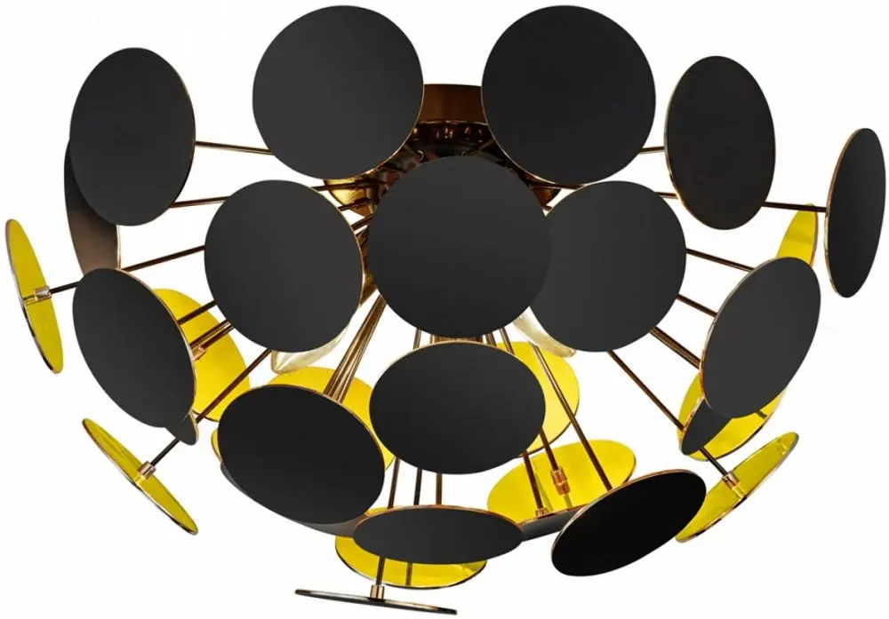 Потолочный светильник Trio Discalgo 609900332 (Black Mat)