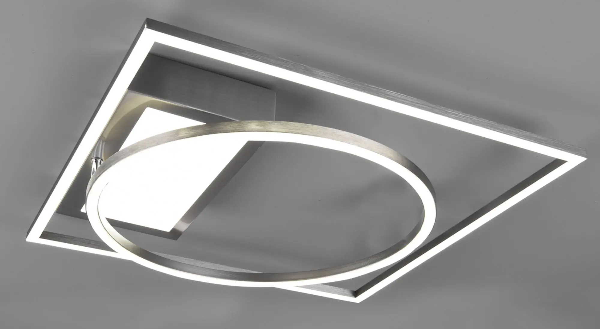 Потолочный светильник Trio Downey 620510307 (Nickel Matte)