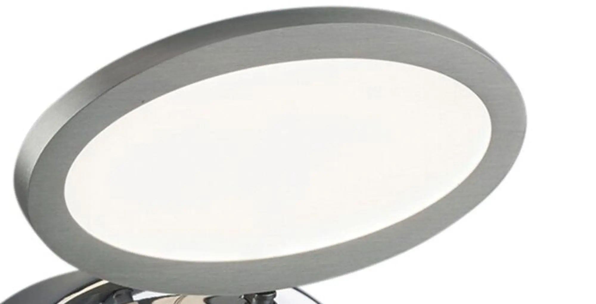 Plafoniera Trio Duellant (Chrome/White)