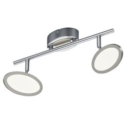 Plafoniera Trio Duellant (Chrome/White)