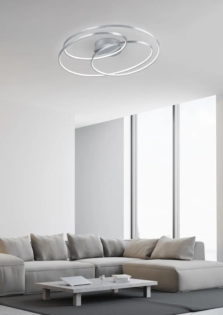 Plafoniera Trio Gale 673916007 (Nickel Matte)