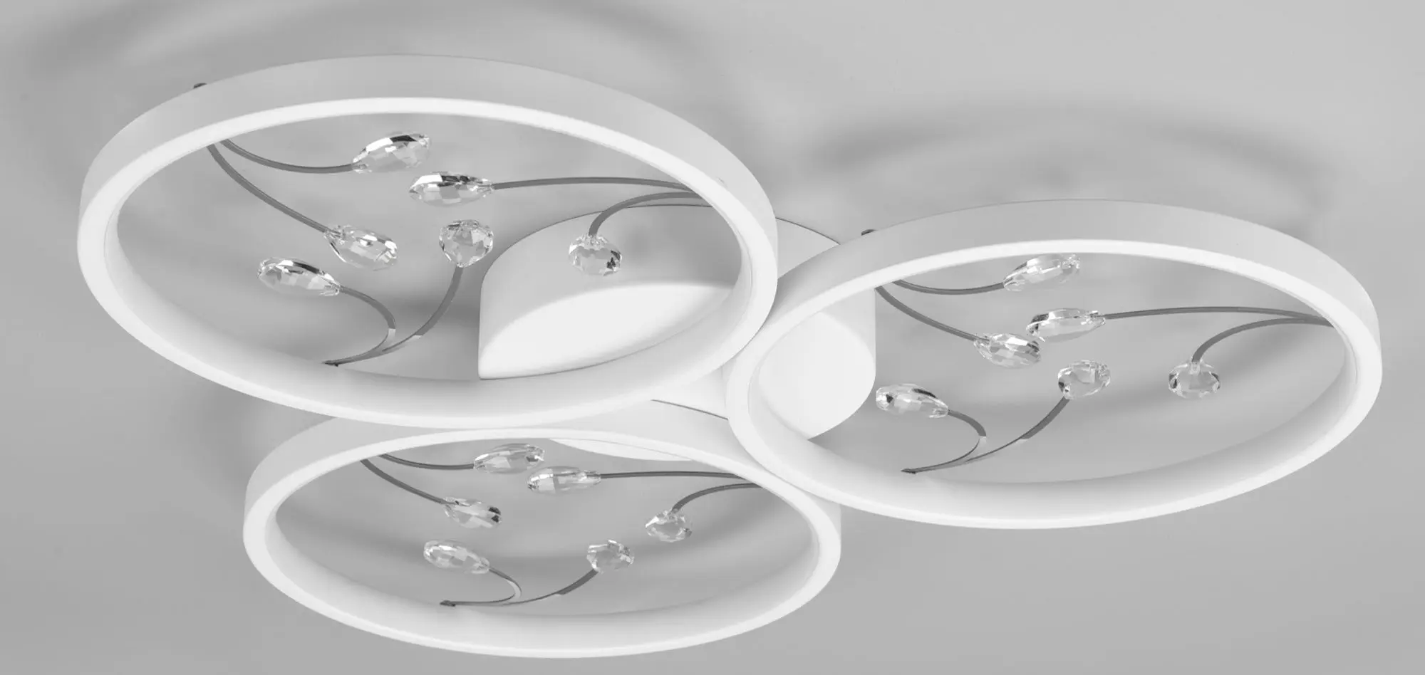 Plafoniera Trio Groovy 642110331 (White Matte)