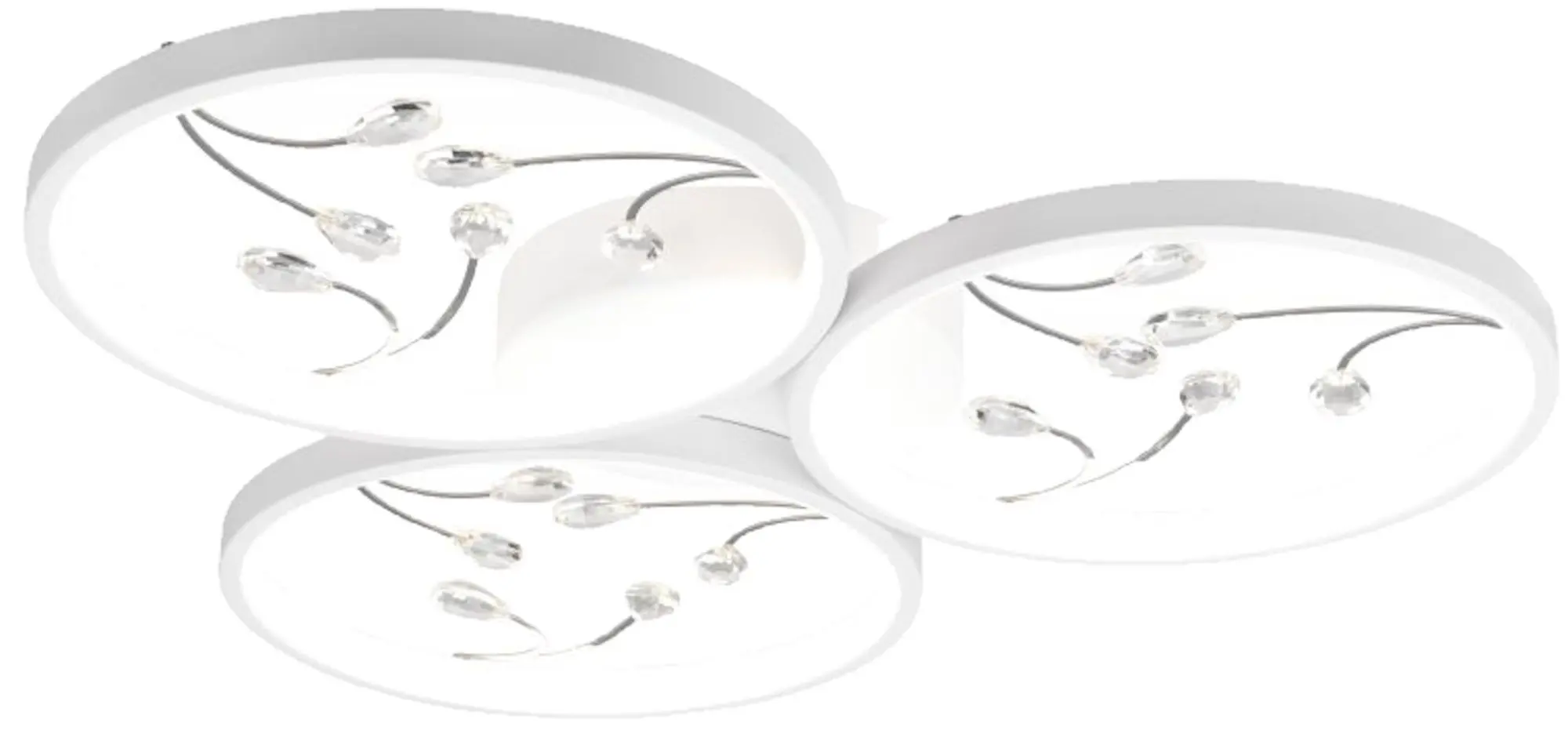 Plafoniera Trio Groovy 642110331 (White Matte)