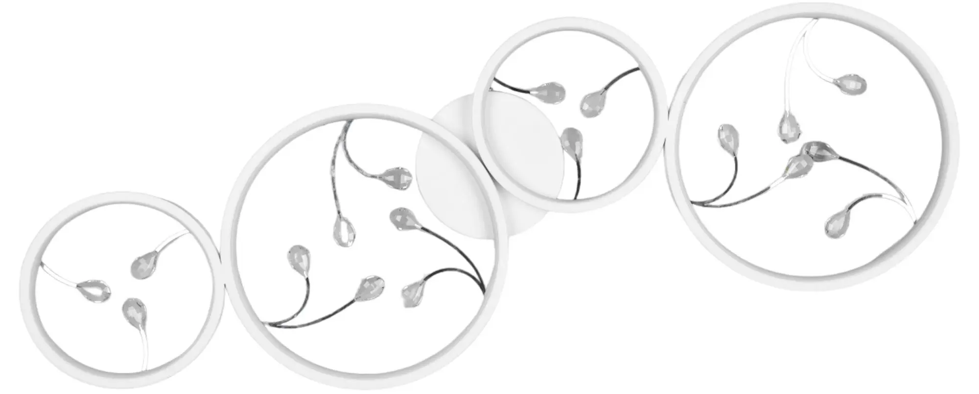 Потолочный светильник Trio Groovy 642110431 (White Matte)