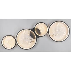 Потолочный светильник Trio Groovy 642110432 (Black Matte) Thumb