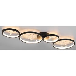 Потолочный светильник Trio Groovy 642110432 (Black Matte) Thumb